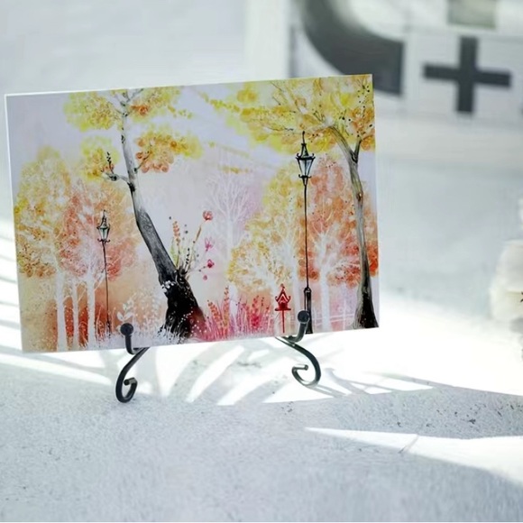 NWT 2pcs 4" Foldable Iron Display Stand - Picture 5 of 8